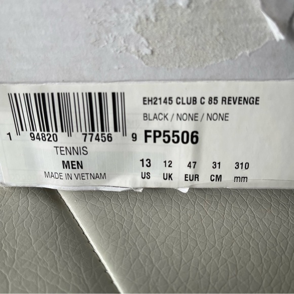 Reebok Men's Club C 85 Revenge Sneaker black Sherpa lined size 13 New - Picture 3 of 10